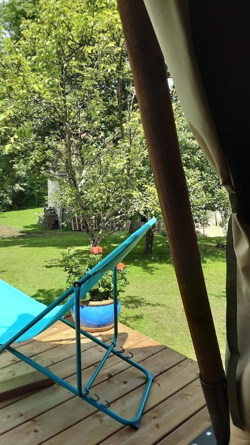 LODGE EXTERIEUR 2 PERSONNES  Saint-Aubin-sur-Gaillon Exterior foto